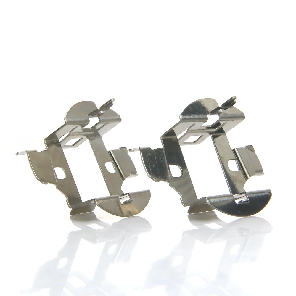 2pcs H7 HID Metal clip retainer adapter bulb holder for BMWbenzAudiOpel Buick H7 Xenon HID headlight lamp base holder