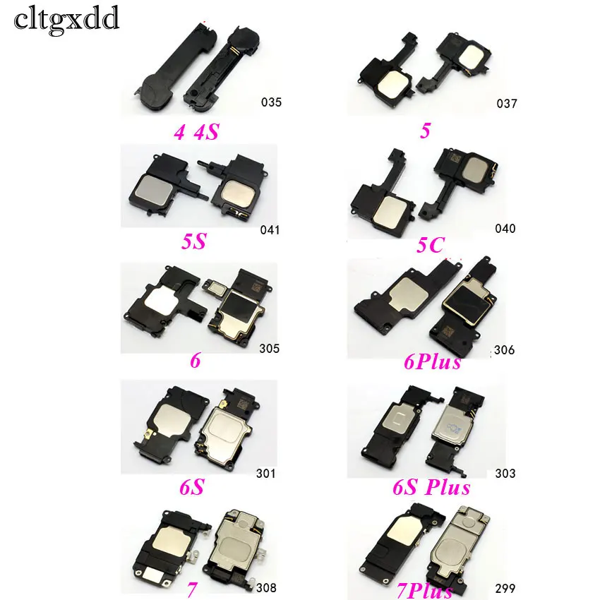 Громкоговоритель cltgxdd для iPhone 4 4S 5 5S 5C 6 6S Plus 7 7Plus дюйма громкоговоритель звуковой
