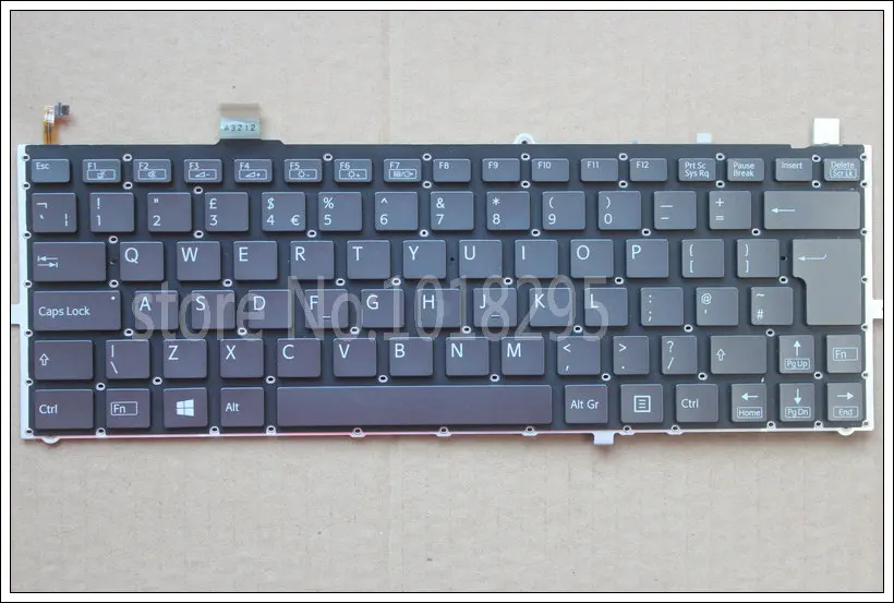 New Laptop Keyboard for sony vaio Duo 13 SVD13 SVD1321Z9EB SVD13215PXB SVD132A14L SVD13228SCW UK Backlit keyboard автомобильные колонки 13 см sony xs fb1320e z