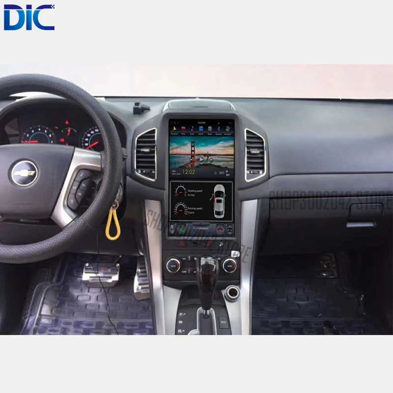 DLC Android gps навигационный плеер Автомобильный стиль rom 32G 13 ''вертикальный wifi Зеркало Ссылка радио аудио для Chevrolet Captiva 2013