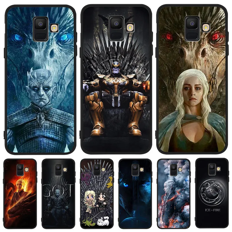 

Game of Throne marvel DIY Luxury For Samsung Galaxy A9 A8 A7 A6 A5 A3 J3 J4 J5 J6 J8 Plus 2017 2018 phone Case Cover Coque Etui