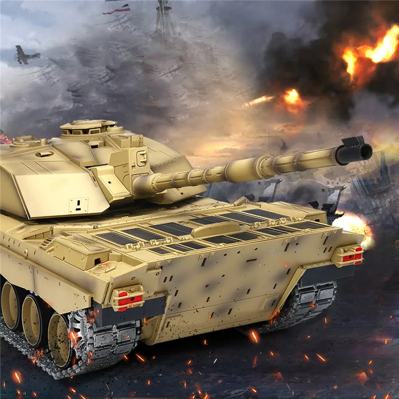 Henglong 3908-1 1/16 2,4G курительная британская Challenger 2II RC машина боевой танк металлическая коробка передач игрушки большие наружные двери игрушки для детей