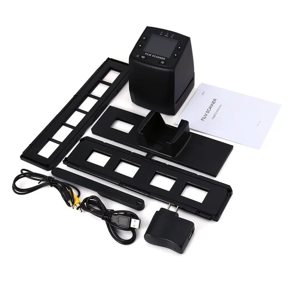 Ec717 5mp 35 мм отрицательный Плёнки слайд просмотра сканер USB цифровой Цвет