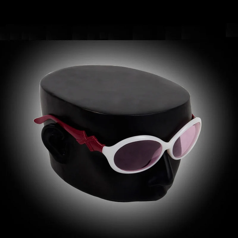 Продукт с высоким уровнем ремесло 4 цвета смолы держатель очков Солнцезащитные очки Стенд Манекен для демонстрации ювелирных изделий Мода хороший дизайн