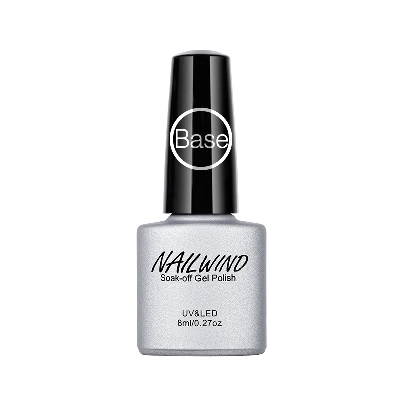 Base NAILWIND Праймер для ногтей гель верхнее пальто& Base coat лак выдерживает-UV лампа длительного действия гель лак для ногтей гель-лак 8 мл - Цвет: Base