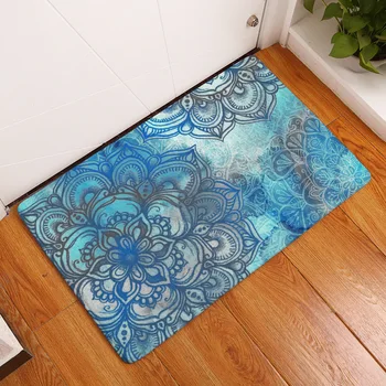 

2018 NEW Welcome Floor Mats Bohemia Printed Bathroom Kitchen Carpets Doormats Floor Mat for Livingroom Anti-Slip Tapete Rug