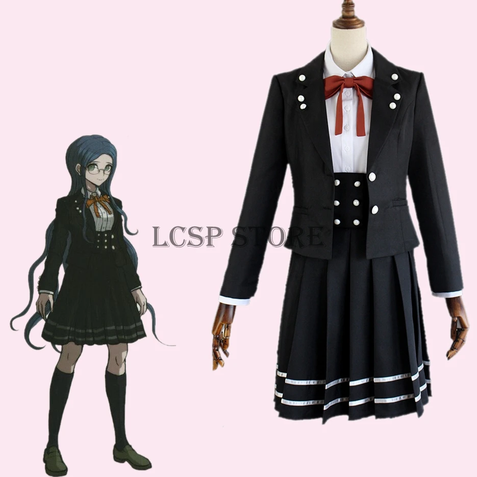 

LCSP New Danganronpa V3 Shirogane Tsumugi Cosplay Costume Japanese Game Uniform Suit Outfit Clothes