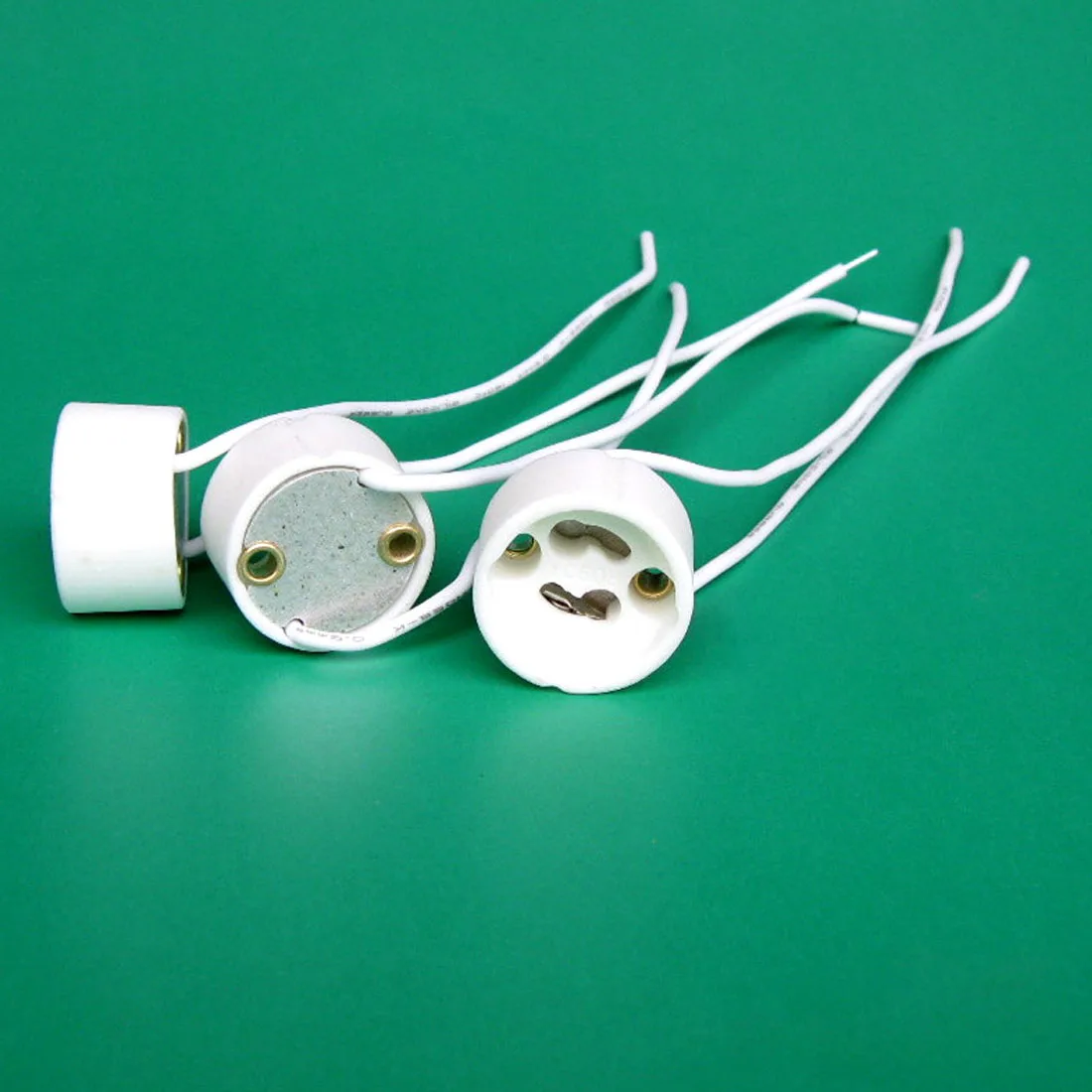 Buy 10PCS LED Strip Connector GU10 Socket For Halogen