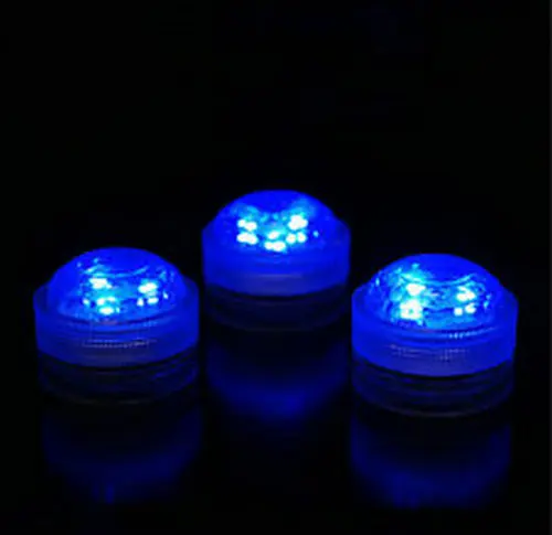 12 шт./лот супер яркий 3smd LED чай свет погружной светодиодный светодиодные фонари