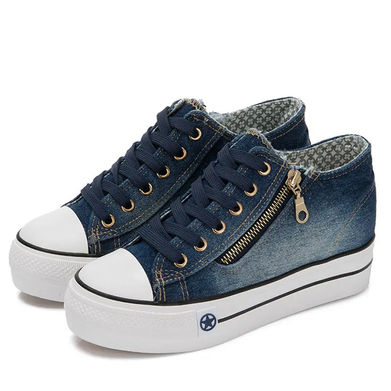 

Fashion Sneakers Women Casual Canvas Shoes Tenis Feminino Comfy Ladies Vulcanize Shoes Lace Up Trainers Women Zapatos Mujer 2019