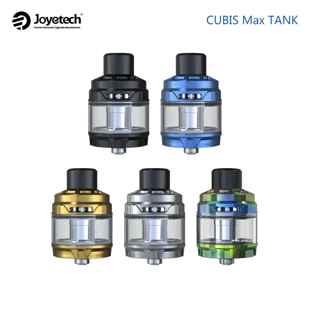 

Original Joyetech CUBIS Max Tank 5ml Atomizer Compatible Ultex T80 Box MOD Electronic Cigarette Vapor NCFilm Heater Coilless