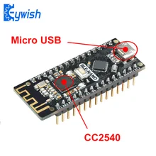 Keywish placa para arduino nano v3.0, placa micro usb para integrar cc2540 ble sem fio placa de placa