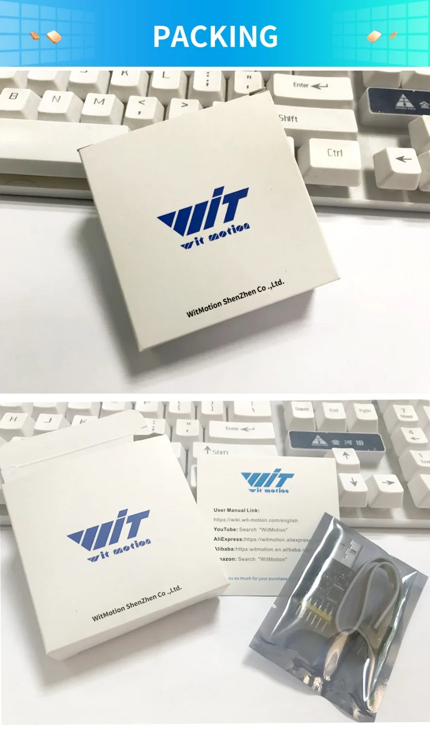 Преобразователь WitMotion 3 в 1 многофункциональный преобразователь 5 В чип CH340
