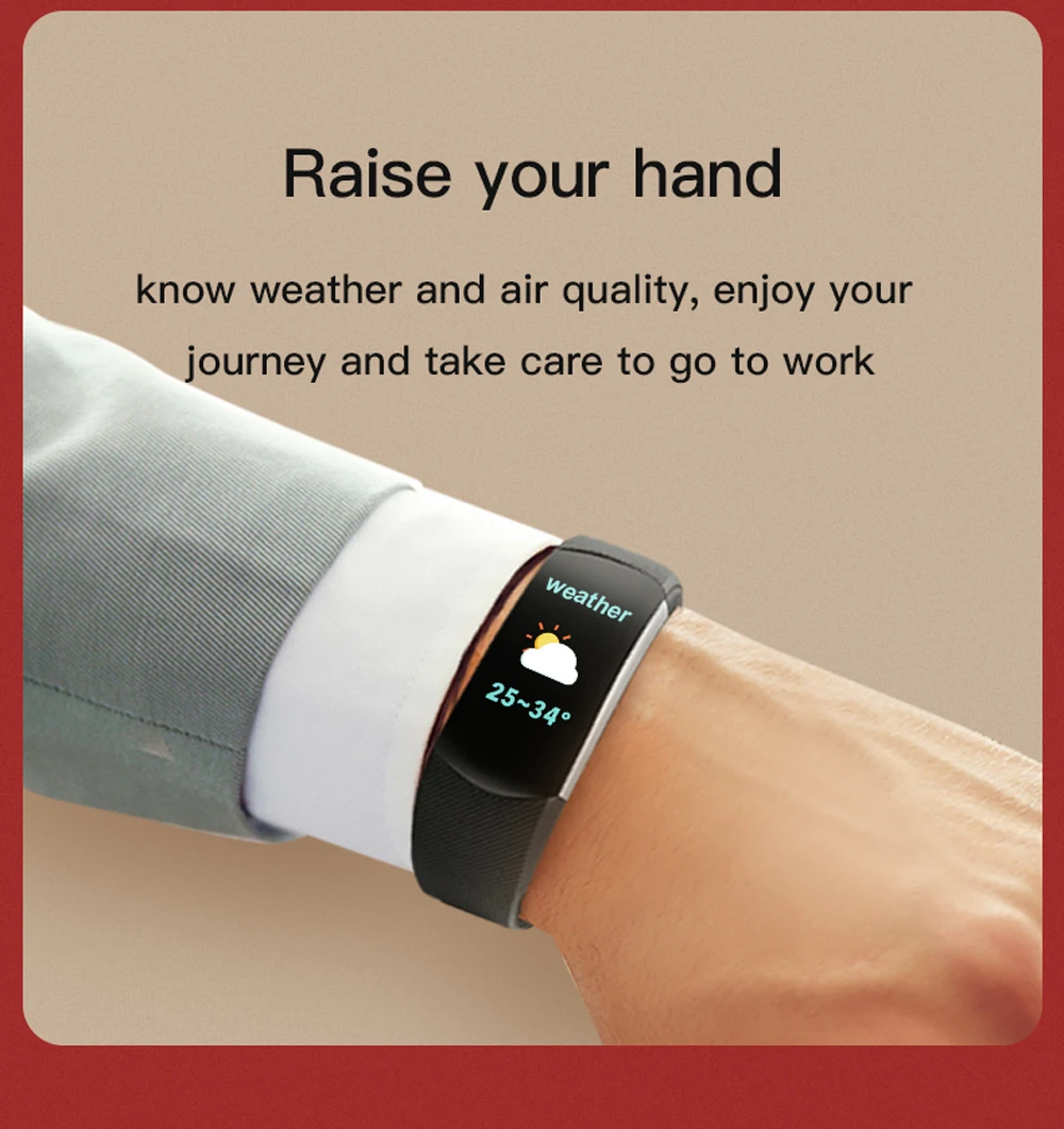 New smart bracelet wristband Color screen 24 hours blood pressure monitoring multi-sports mode waterproof IP68 smart watch