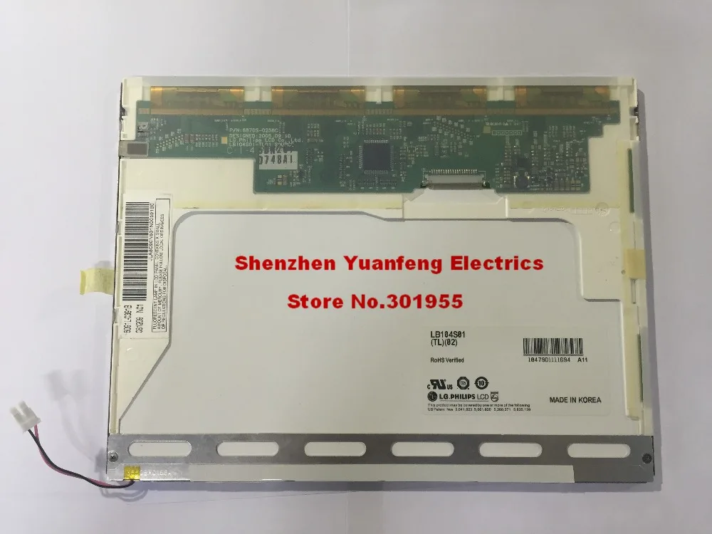

Original! LB104S01 LB104S01(TL)(02) LP104S5(C1) LB104S01-TL02 LB104S01(TD)(01) LB104S01-TL01 10.4 inch LCD Panel Screen for LG