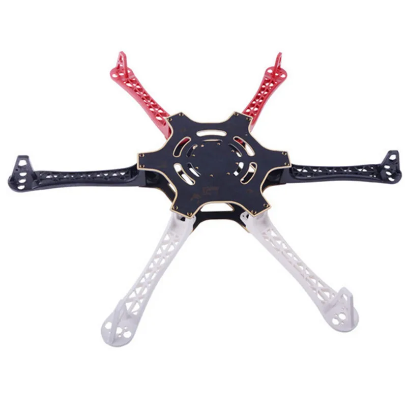 

DIY F550 Flame Wheel 550mm Hexa-Rotor 6-Aixs Multirotor Frame Kit Multi Rotor Parts for RC FPV Racing Drone DIY Toy Models Accs