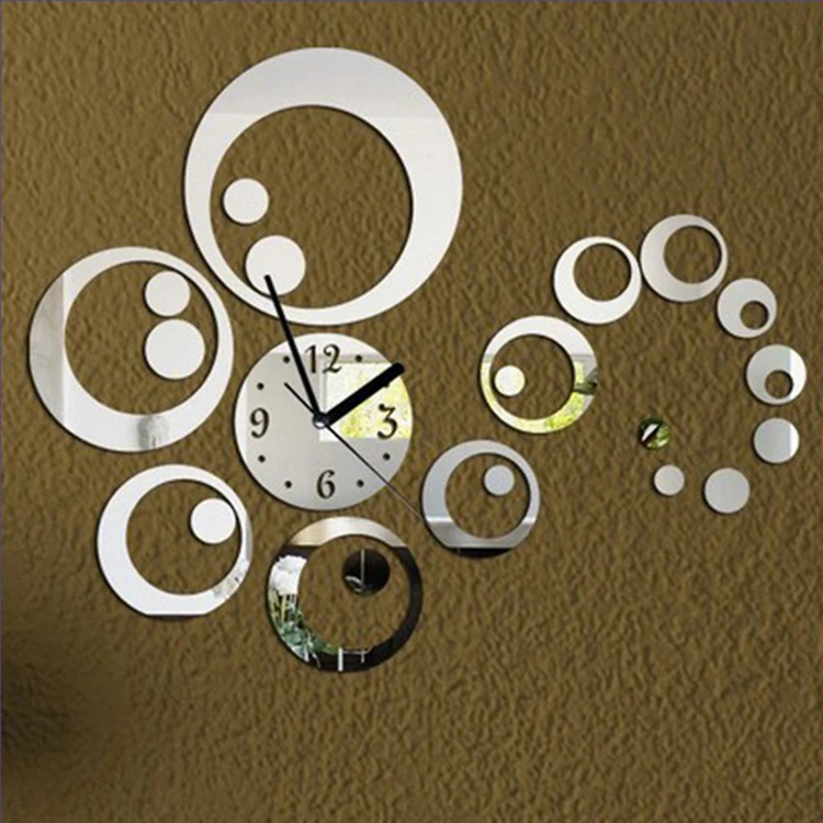 2017 promotion hot sale quartz watch wall clock modern home decoration diy antique acrylic mirror wall - Decorative Mirrors 2017 promotion hot sale quartz watch wall clock modern home decoration diy antique acrylic mirror wall - Decorative Mirrors