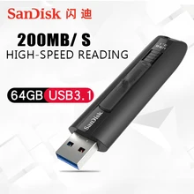 Original SanDisk CZ880 Extreme PRO 128GB USB 3 1 Flash Drive 256GB Pen Drive high speed