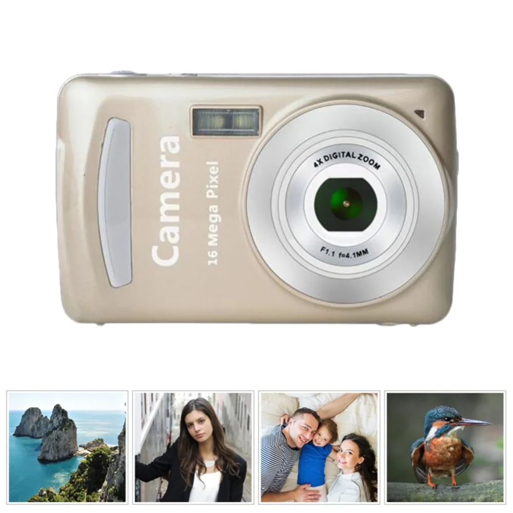 

Portable Mini 2.4 inch TFT LCD Screen Display High-definition Shooting Camera Pocket Camera Automatic Clear Shooting