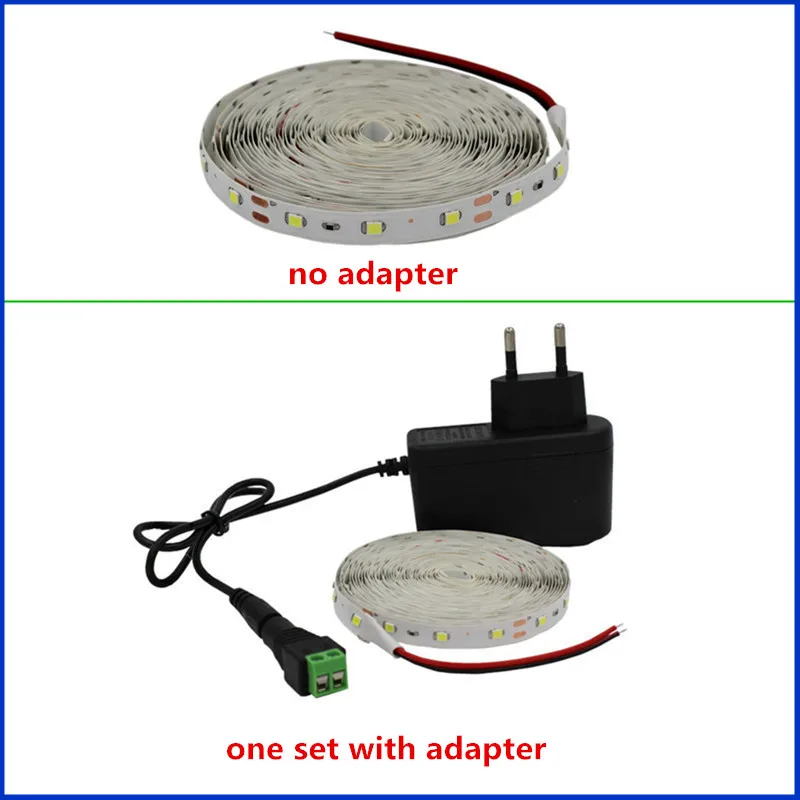 5 м светодиодный светильник s 2835SMD не водонепроницаемый 60 светодиодный/w 12v красный синий зеленый белый гибкий праздничный светильник