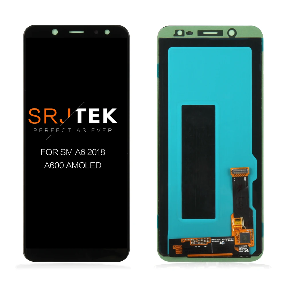 ORIGINAL 5.6'' SUPER AMOLED Replacement for SAMSUNG Galaxy A6 2018 A600 A600F SM-A600FN LCD Touch Screen Digitizer
ORIGINAL 5.6'' SUPER AMOLED Replacement for SAMSUNG Galaxy A6 2018 A600 A600F SM-A600FN LCD Touch Screen Digitizer