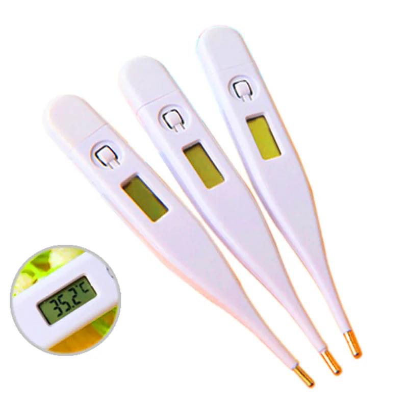 

Digital LCD Heating Baby Thermometer Tools High Quality Kids Baby Child Adult Body Temperature Measurement MDJ998