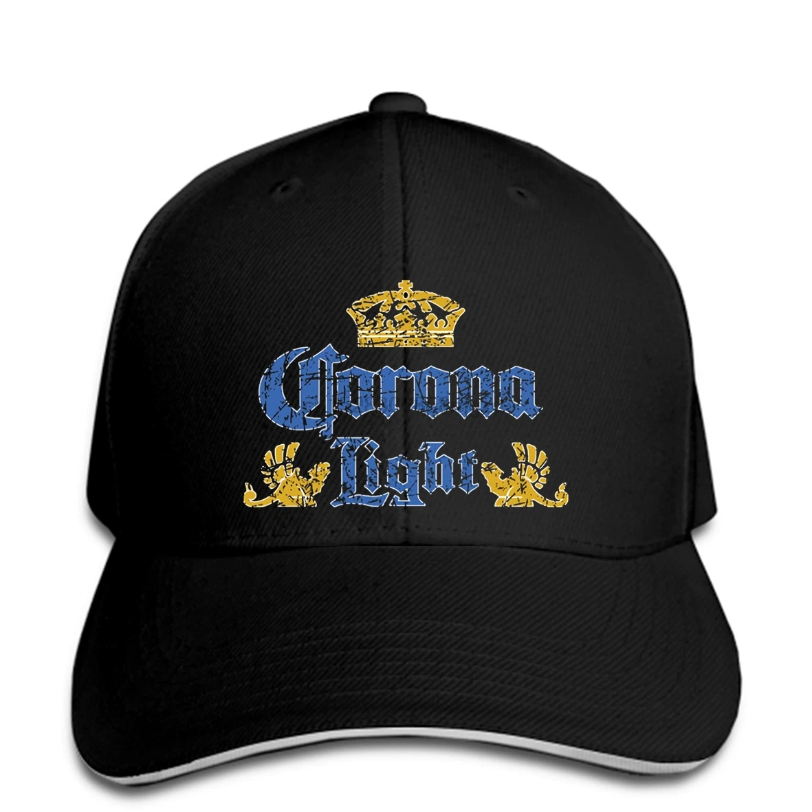 

Corona Light Beer Men Baseball Cap Custom Designed Color Worn Label Pattern Snapback Cap Women Hat Peaked