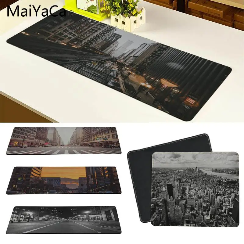 MaiYaCa Vintage New York City Rain Large Mouse pad PC