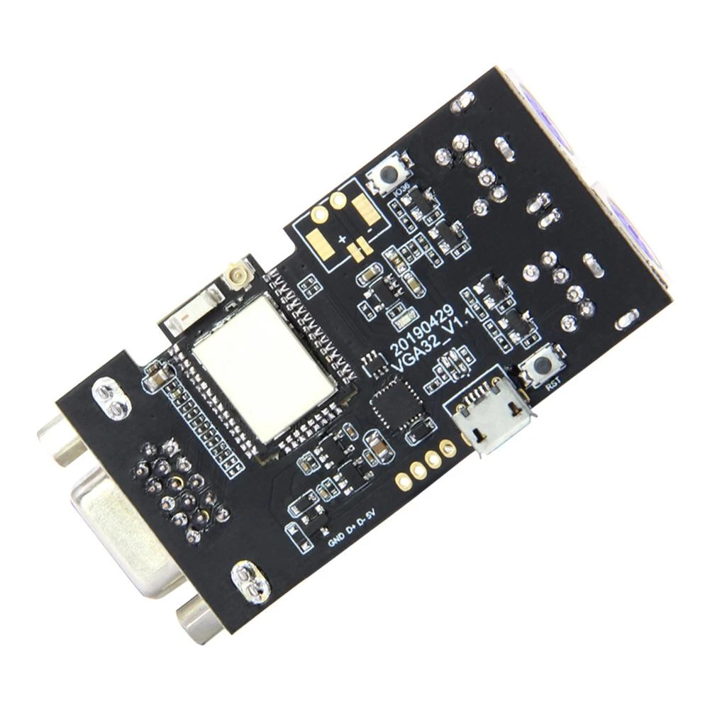 Vga32 V1 1 Controller Ps2 Mouse Keyboard Controller Graphics Library Game Engine Ansi Vt Terminal For Esp32 Replacement Parts Accessories Aliexpress
