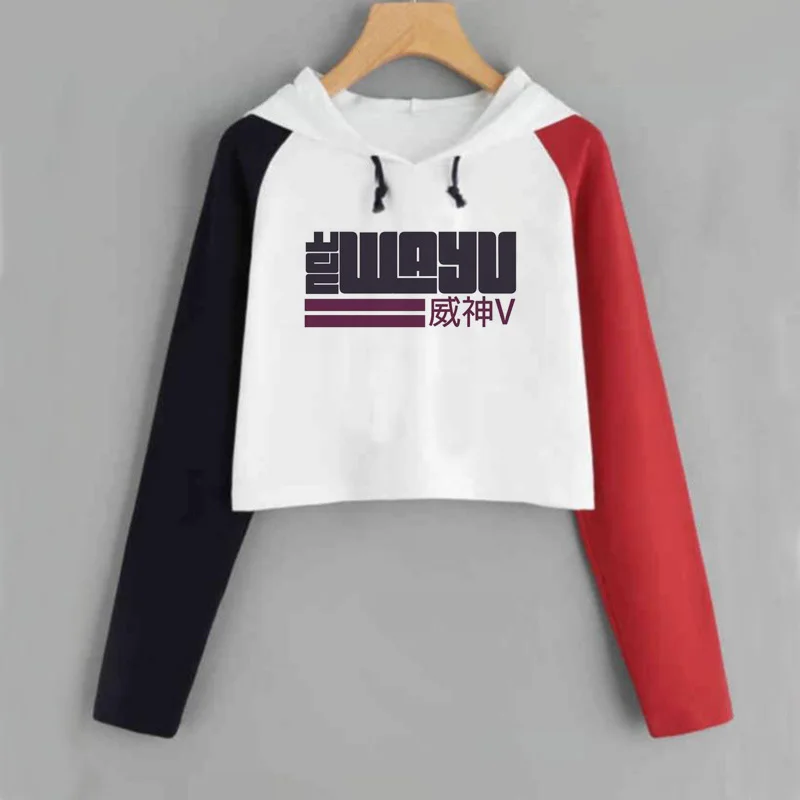  NCT WayV Cropped Hoodie Women Fashion Kpop Hoodies Nct Neo Culture Technology K-pop Sweatshirt Nct 