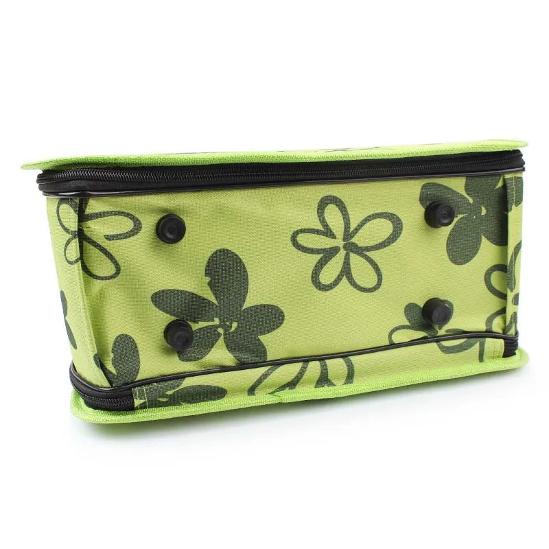 SYDZSW Dog Supplies Small Dog Carrier Puppy Pet Bag for Dogs Cats Beautiful Green Flower Pet Travel Carrier Chihuahua Sling Bag11