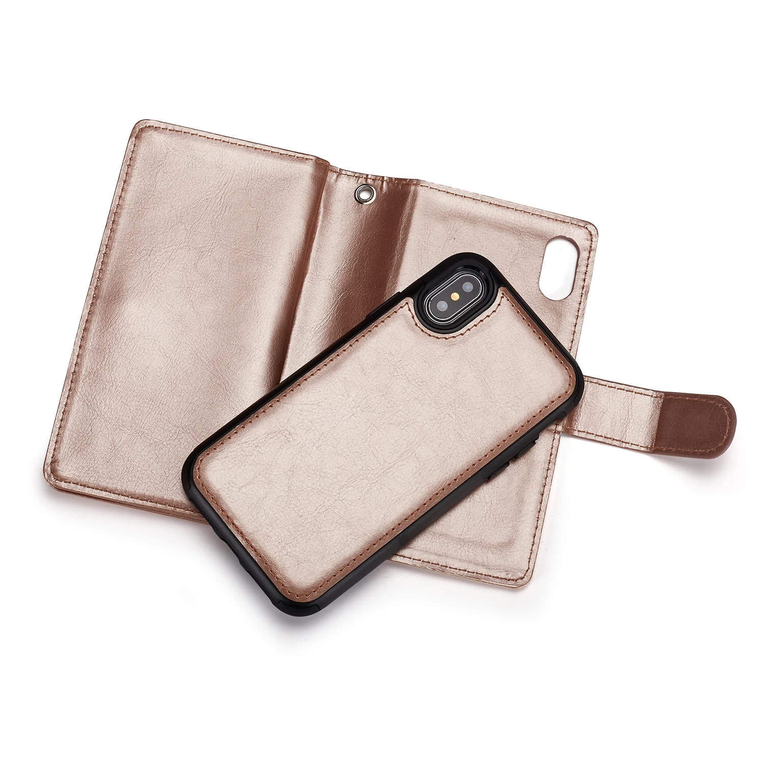 

Card position photo frame, cash can be separated, free combination of mobile phone holster