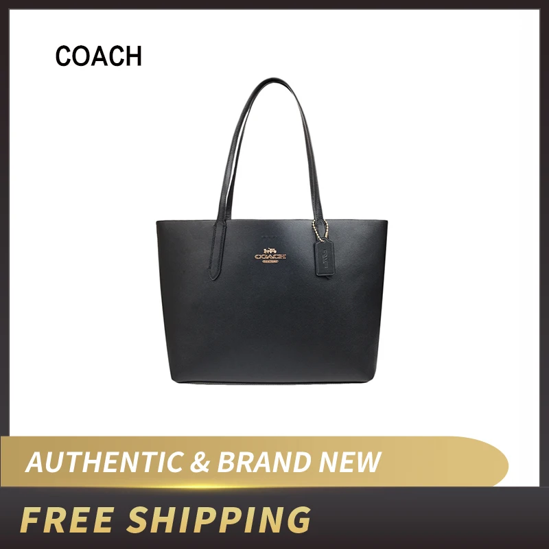 

COACH Avenue Tote Leather Colorblock Shoulder Bag F31535