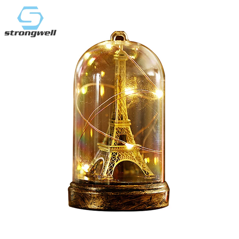Новое поступление, креативный светильник с изображением Парижской башни, декор для студенческой комнаты, украшение для барного шкафа, Подарочный светильник, рукоделие, реквизит, высокое качество