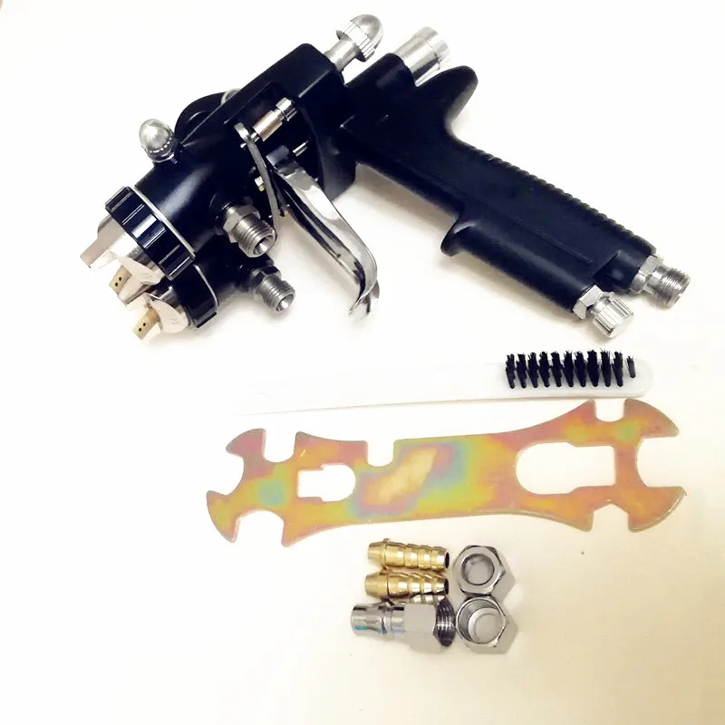 Nano Chrome Dual Head Pneumatic Sprayer Hot On Sales ,Professional Painting Tools water based