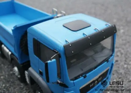 LESU MAN 8*8 гидравлический RC самосвал Модель двигателя ESC Servo 1/14 DIY Tmy автомобиль TH02006