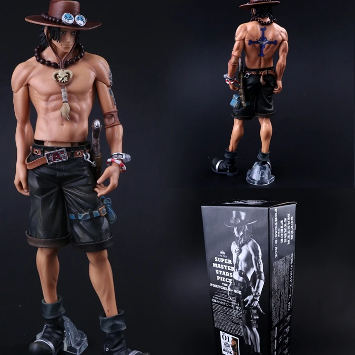 

New anime one piece action figure 29cm Portgas D Ace pvc action figure big size ace figure kids model toys doll juguetes hot