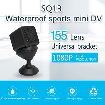 

Original Mini Cam Camera Wi-fi Sq13 Shell Sensor Cmos Full Hd 1080 P Waterproof Night Vision Gravador Camcorder
