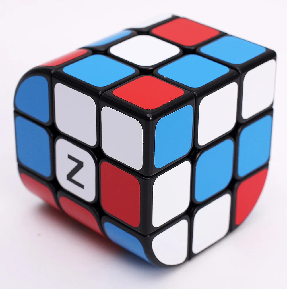 Дизайн Zcube 3*3*3 интеллектуальный Магический кубик кубик рубика нео куб головоломки 56 мм ПВХ Стикеры Образовательных Magic Cube Игрушки Подарки Для взрослых или детей