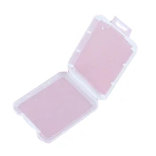 centechia Flash Card Case 10 Pcs CF card box memory card case Compact Transparent Eco-friendsly Plastic Case