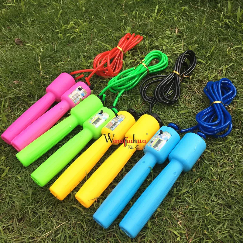 Sports Fitness Crossfit Exercise Fast Speed Counting Jump Skip Rope Skipping Wire With Counter Adjustable Special test