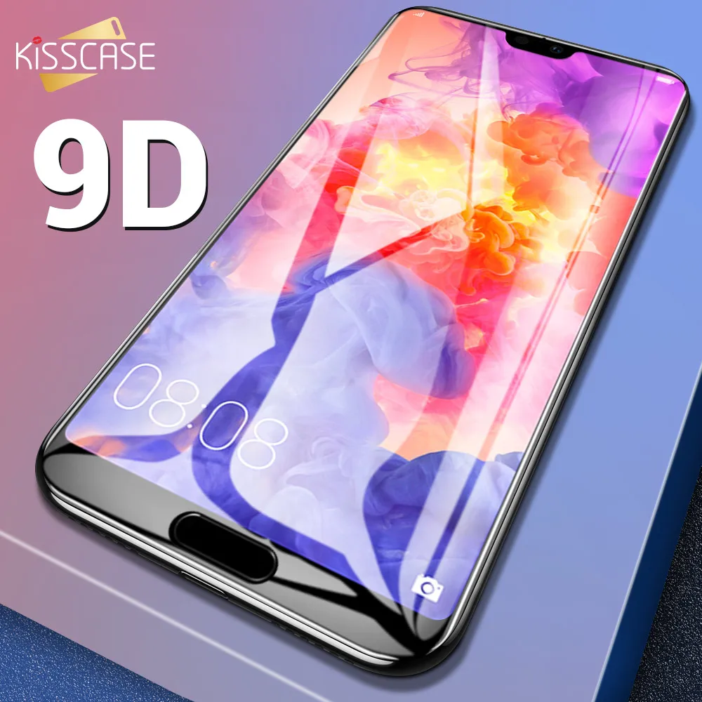 

KISSCASE 9D Tempered Glass For Huawei P30 P20 Lite Pro Screen Protector For Huawei P30 Mate 20 Lite Protective Glass For Nova 4