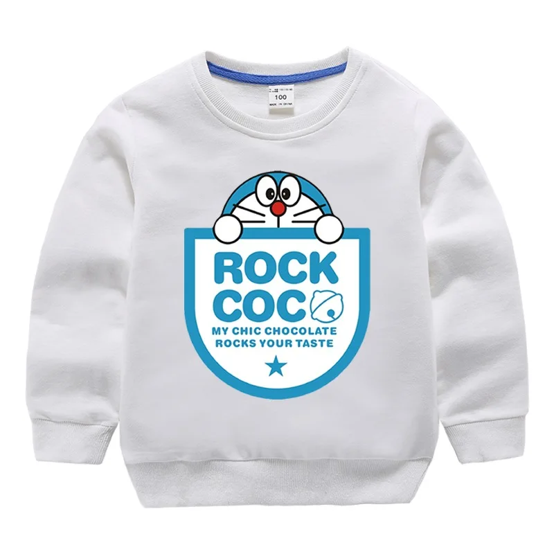 

toddler baby Spring autumn kids clothes pullover in the children's shirt cartoon jingle cat shirts girl boy long sleeve tops