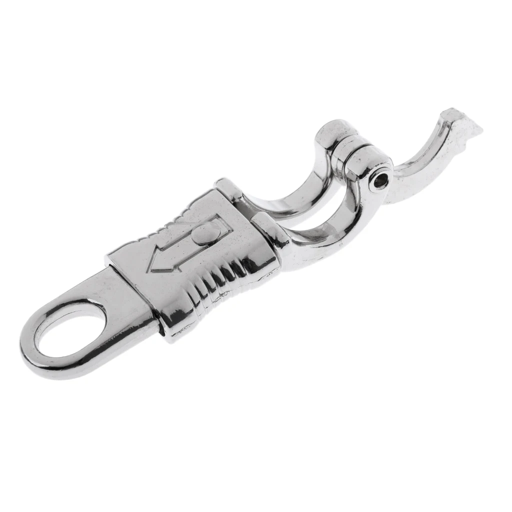 Heavy Duty 100mm/3.9in Zinc Alloy Equestrian Panic Hook/ Quick Release Clip Equipment For Horse Outdoor Horsing Acceesory