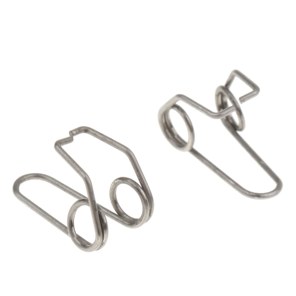 20 Pieces Stainless Steel Trumpet Waterkey Spit Value Springs for Trumpet Repair Parts Musical Instruments Parts Accessories