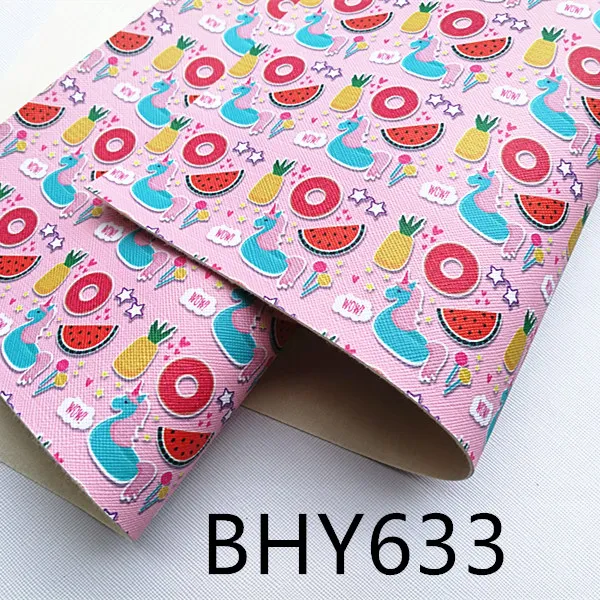 30*134 см с рисунками героев мультфильма искусственная кожа BHY626 - Цвет: BHY633