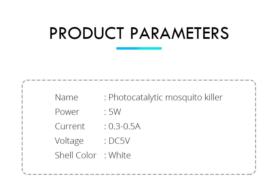 Led Mosquito Killer Lamp UV Night Light USB Insect Killer Bug Zapper  (2)