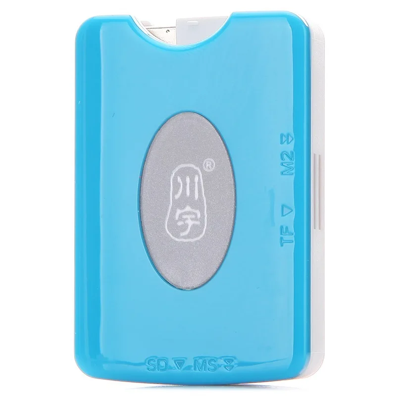 Все в 1 высокое качество считыватель карт памяти смарт для SD/SDHC MMC/RS MMC TF/MicroSD MS/MS PRO/MS