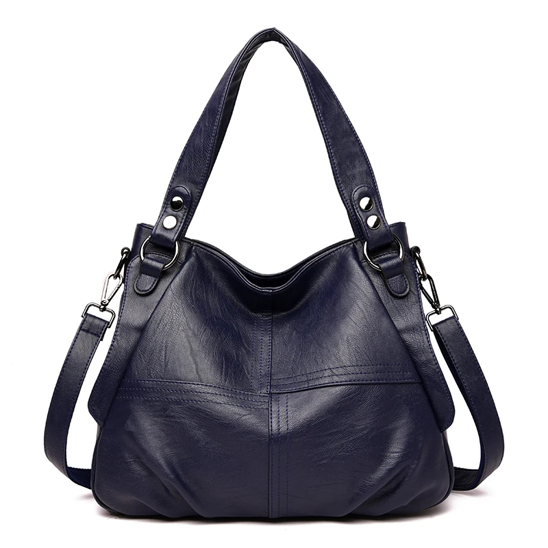 Beste HOT soft Lederen Luxe Handtassen Vrouwen Tassen Designer handtassen Vrouwen Schouder Crossbody Messenger Bag Casual Tote Sac A Main