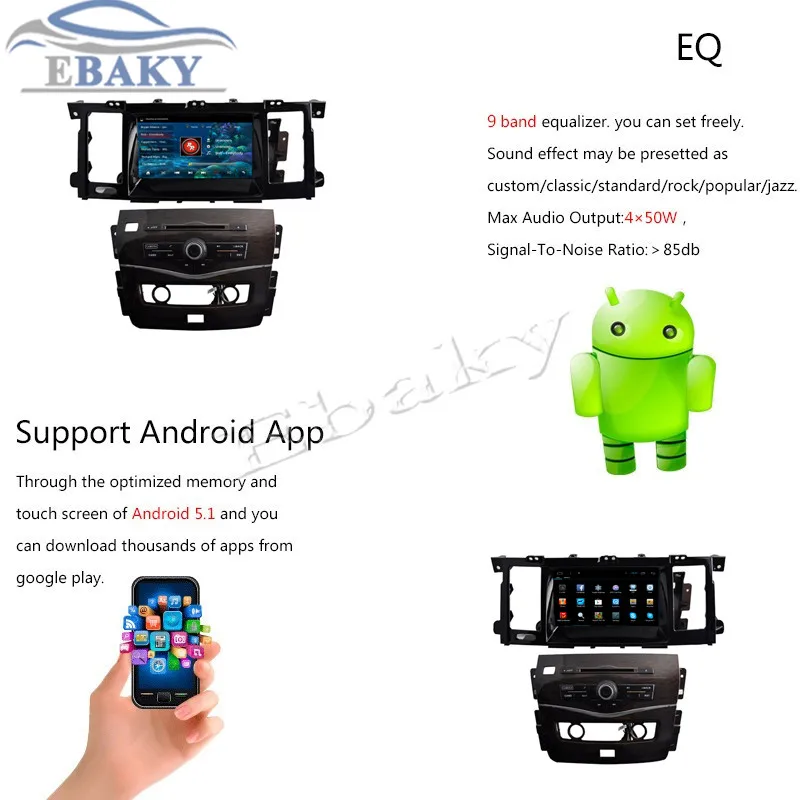 Perfect NaviTopia 1024*600 8inch 8 core RAM 2G ROM 32G Android 8.1 Car Radio player for Nissan Patrol 2015- With Bluetooth/Wifi/MAPS 26 Perfect NaviTopia 1024*600 8inch 8 core RAM 2G ROM 32G Android 8.1 Car Radio player for Nissan Patrol 2015- With Bluetooth/Wifi/MAPS 26